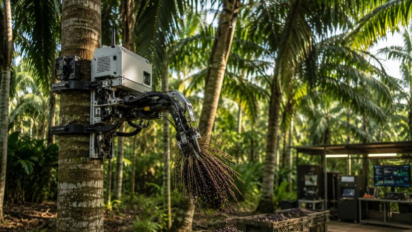 Como a tecnologia na colheita do açaí revoluciona o agronegócio e a segurança no campo